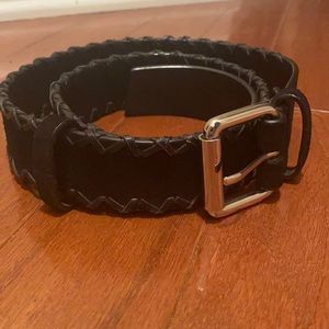 All Saints suede and leather belt